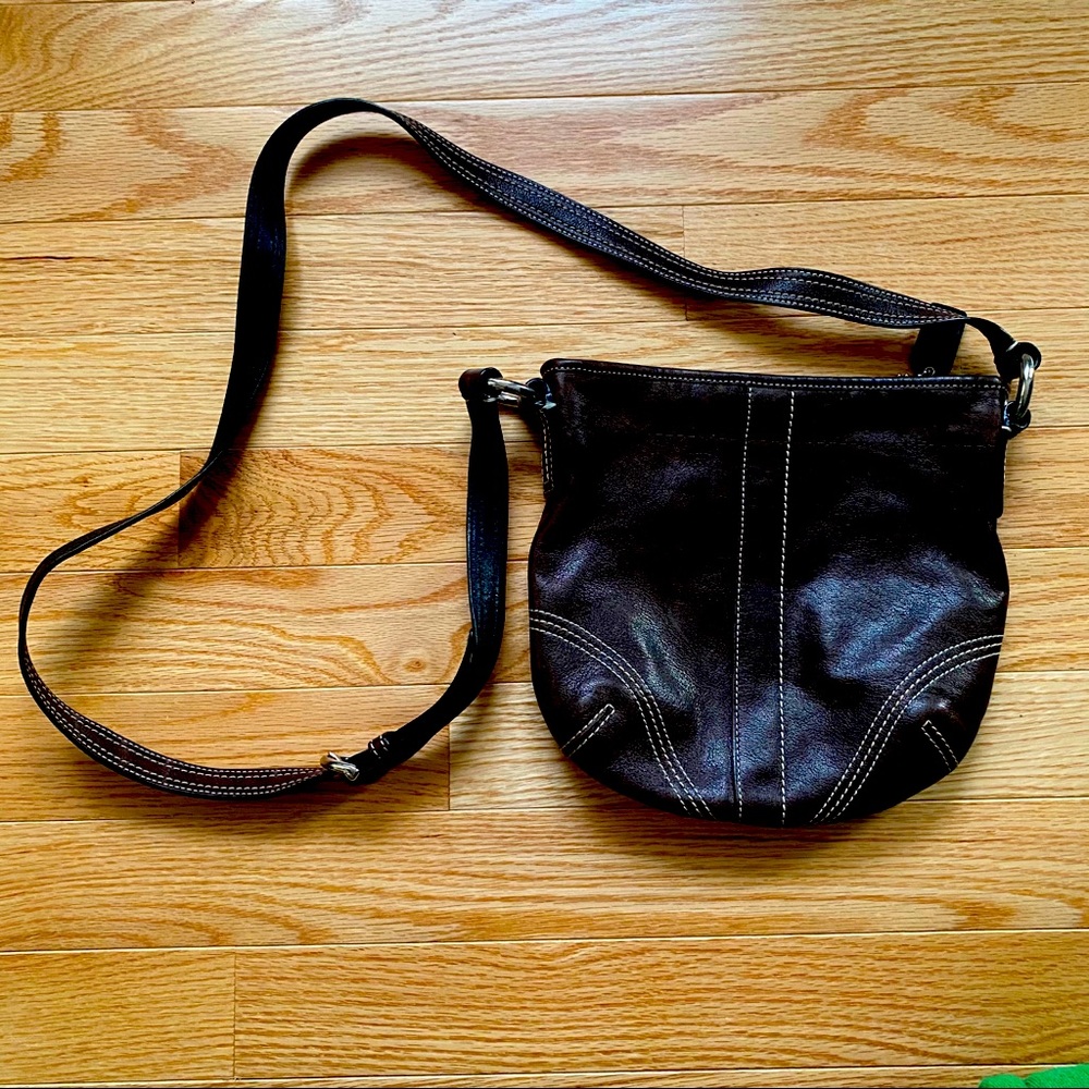 COACH Brown Medium Size Purse